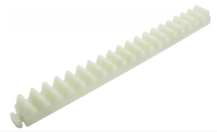 Gomo de Cremalheira Nylon 25cm Branco – Rossi Original